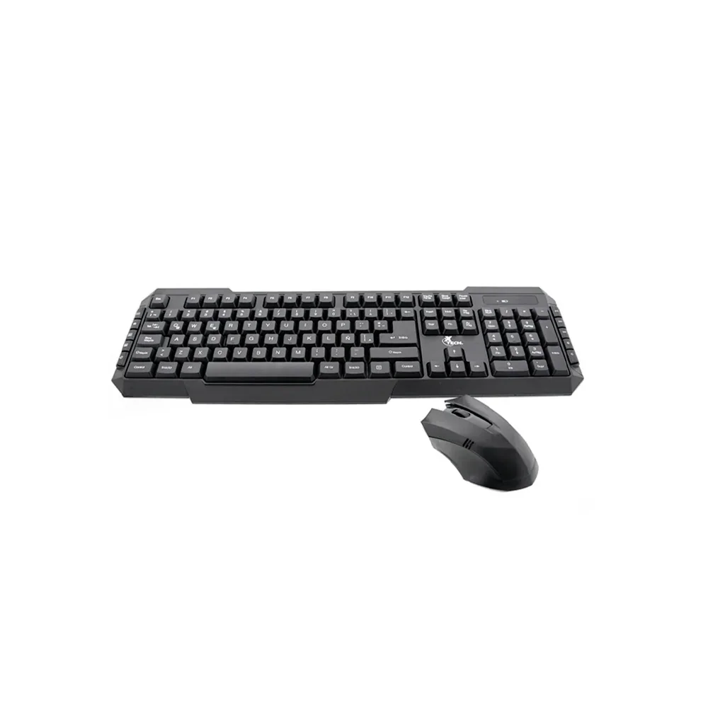 Xtech XTK-309S - Juego de Teclado y Ratón - Inalámbrico - 2.4 GHZ - Qwerty - Español