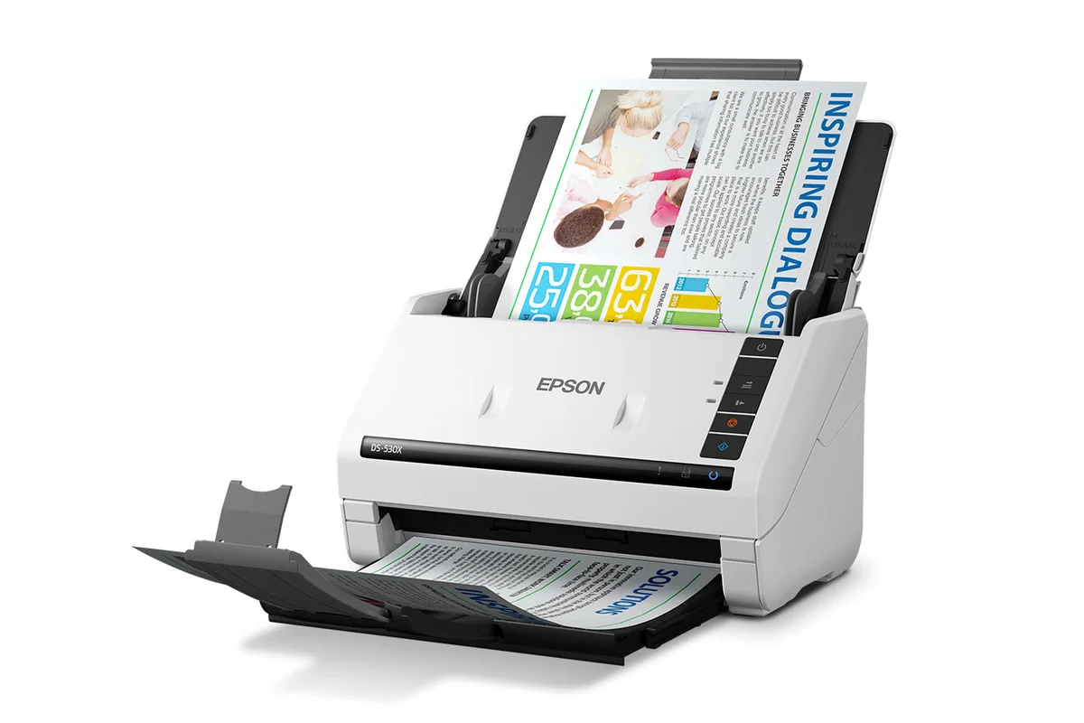 Epson - DS-530X A4 Desktop Scanner