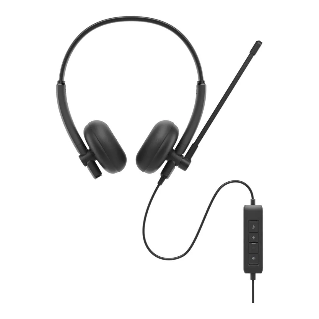 Dell Headphones - WH125 - Headphones - para Computer - Wired