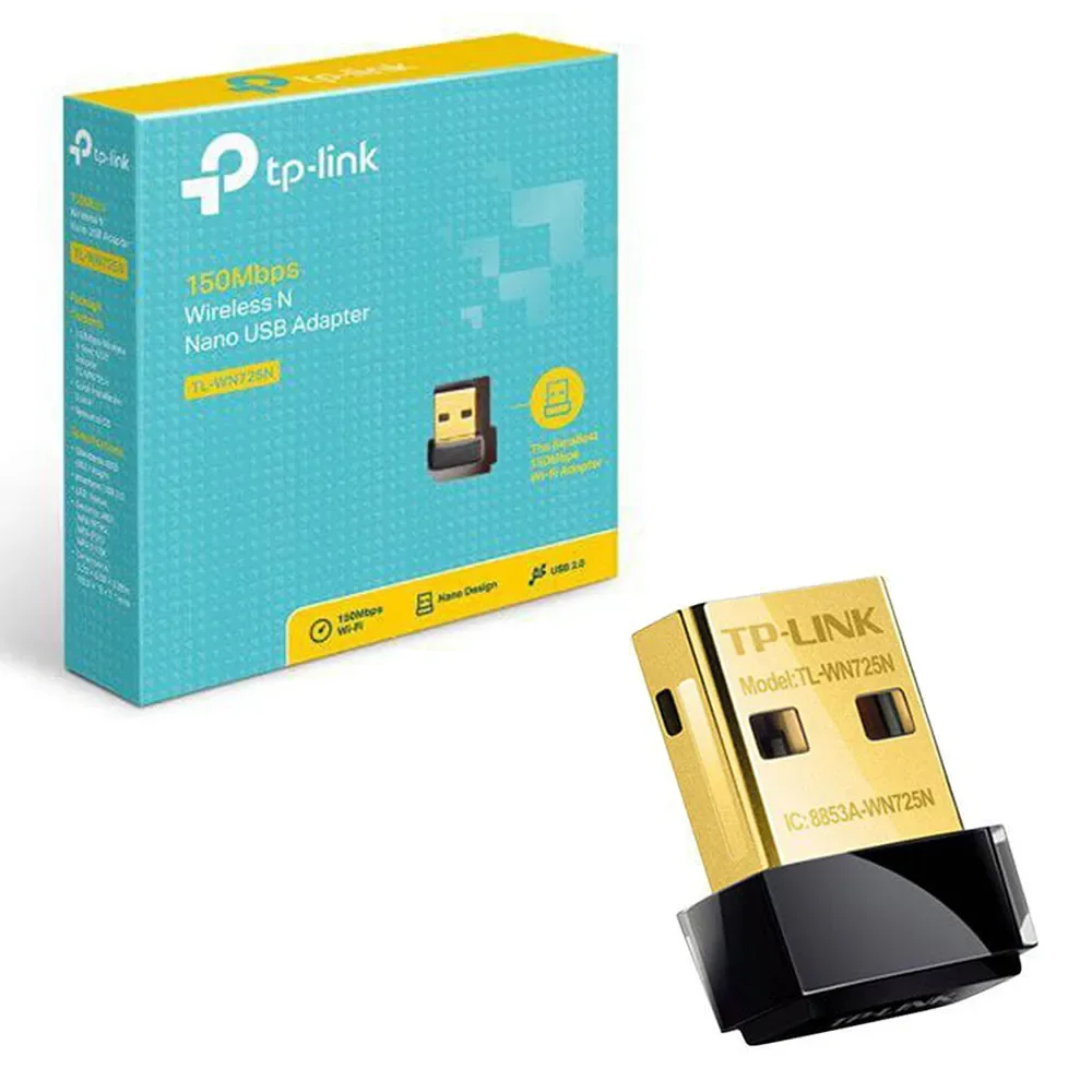 Tp-link TL-WN725N - Adaptador de Red - USB 2.0 - 802.11B/G · N