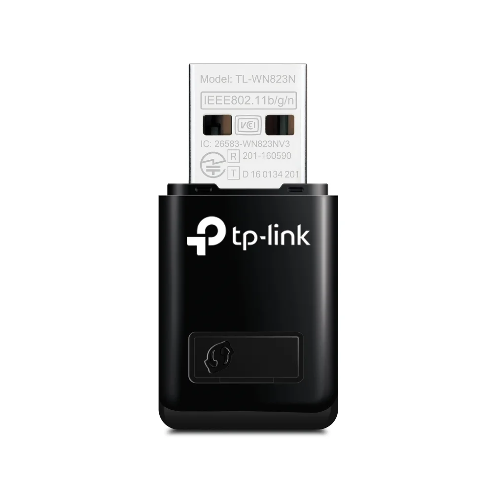 Tp-link TL-WN823N - Adaptador de Red - 802.11B/G · N - Velocidad 300 Mbps a 2.4 Ghz-usb 2.0-BOTÓN Wps