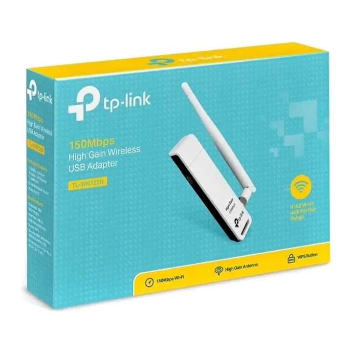 Tp-link TL-WN722N - Adaptador de Red - USB 2.0 - 802.11B/G · N