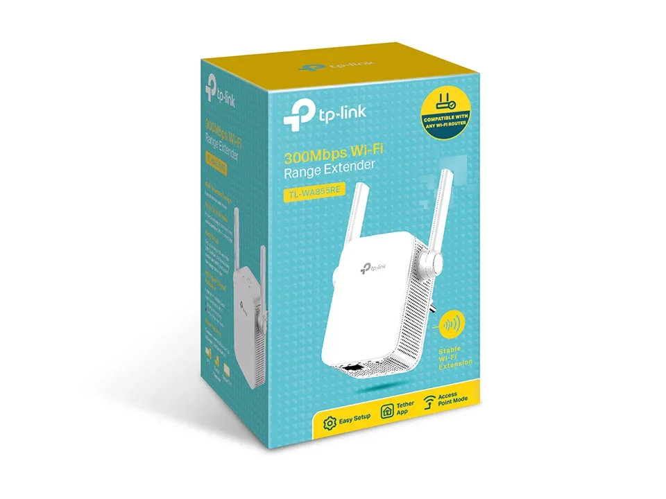 Tp-link TL-WA855RE 300MBPS Mini Wireless N Range Extender - Extensor de Rango Wi-fi - 100MB LAN - Wi-fi