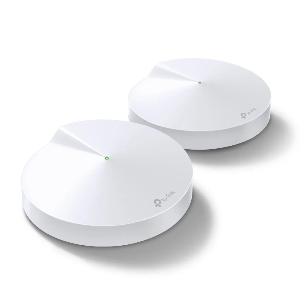 Tp-link Deco M5 - Sistema Wi-fi - 2 Enrutadores) - Hasta 4500 Pies Cuadrados - Malla 1GBE - Wi-fi 5 - Doble Banda