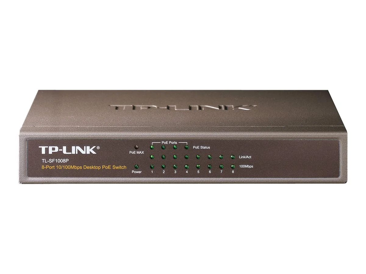 Tp-link TL-SF1008P - Conmutador - 4 X 10 · 100 POE + 4 X 10 · 100 - Sobremesa - POE