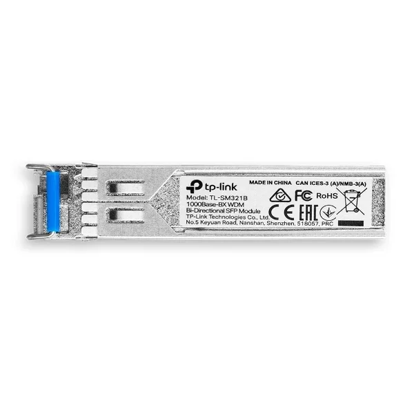 Tp-link TL-SM321B - Módulo de Transceptor Sfp (mini-gbic) - 1GBE - 1000BASE-BX - Modo Simple Lc · Upc - Hasta 10 Km