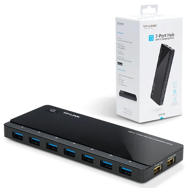 Tp-link UH720 - Hub - 7 X Superspeed USB 3.0 - Sobremesa