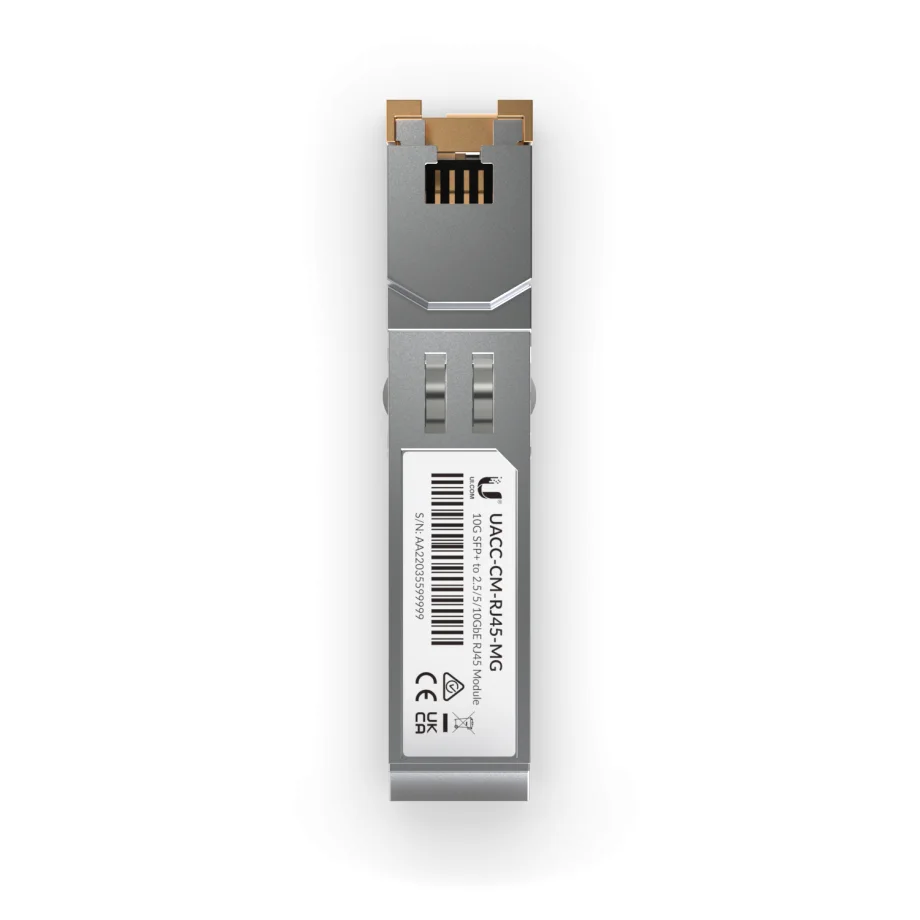 Ubiquiti - Sfp+ Transceiver Module - UACC-CM-RJ45-MG