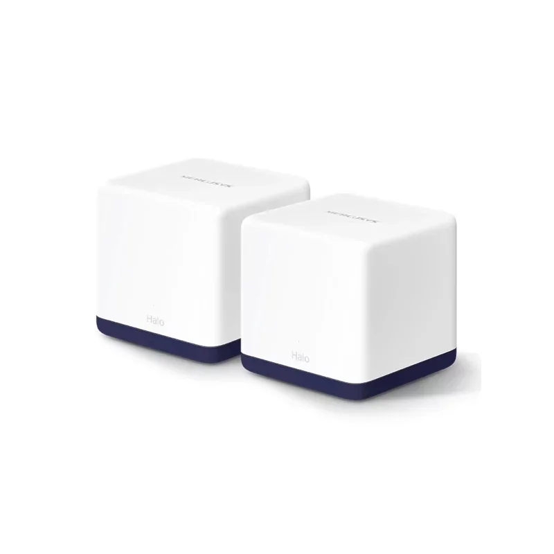 Mercusys Halo H50G V1 - Sistema Wi-fi - 2 Enrutadores) - Hasta 4000 Pies Cuadrados - Malla 1GBE - Wi-fi 5