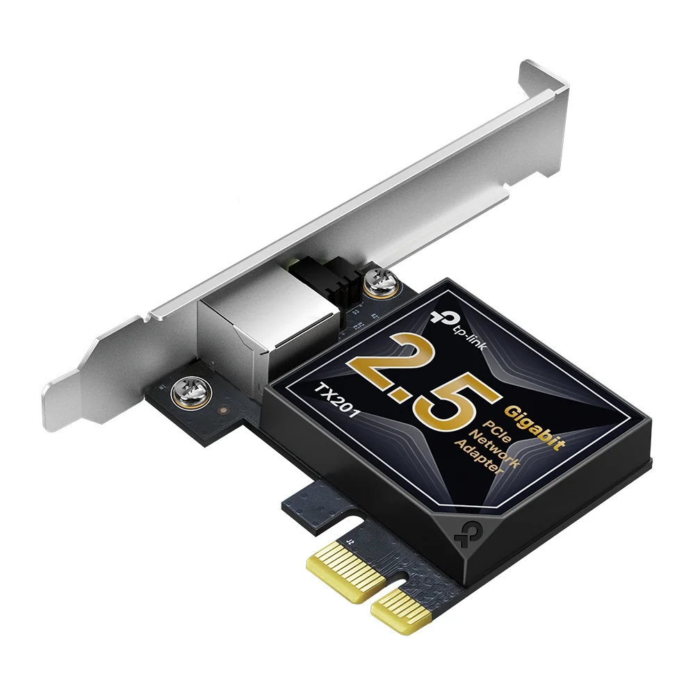 Tp-link TX201 V1 - Adaptador de Red - PCIE 2.1 X4 Perfil Bajo - 100M/1G · 2.5G Gigabit Ethernet X 1