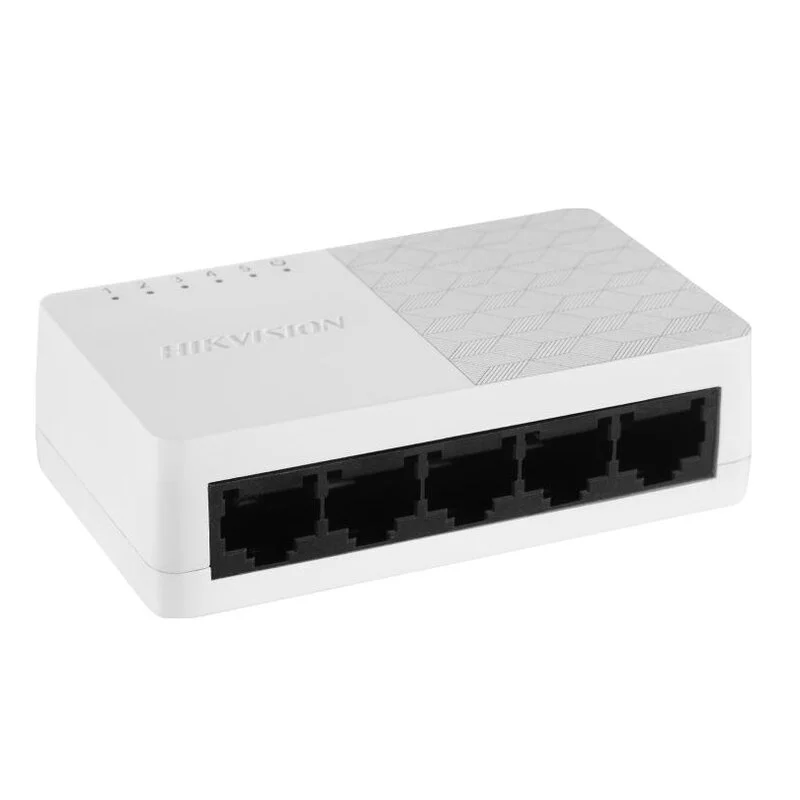Hikvision - DS-3E0105D-O(O-ESTÁNDAR) 5-PORT Fas