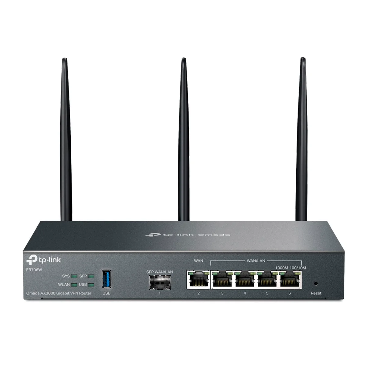 Tp-link ER706W V1 - Enrutador Inalámbrico Conmutador de 4 Puertos - 1GBE - Puertos Wan: 6 - Wi-fi 6 - Doble Banda
