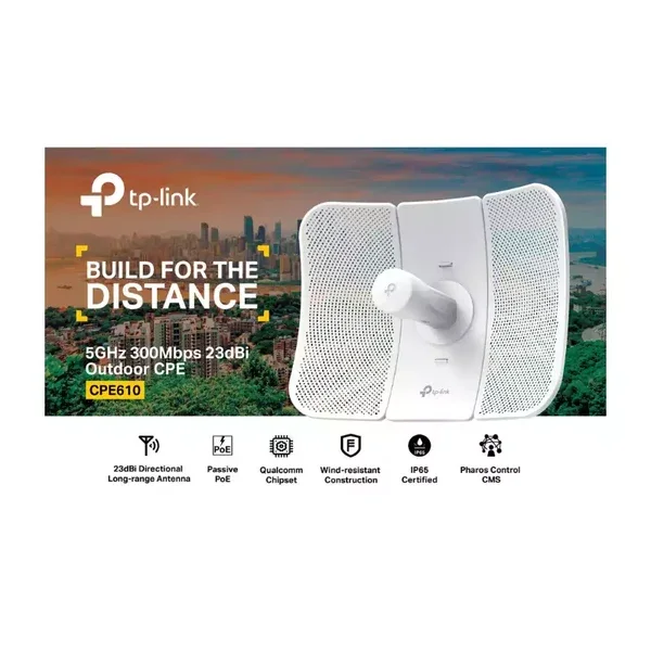 Tp-link - Wireless Access Point - 5 GHz 300MBPS 23DBI