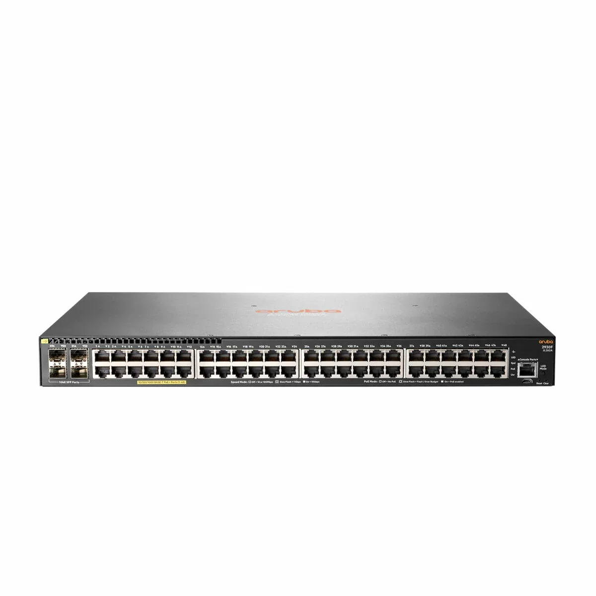 Aruba 2930F 48G Poe+ 4SFP - Conmutador - L3 - Gestionado