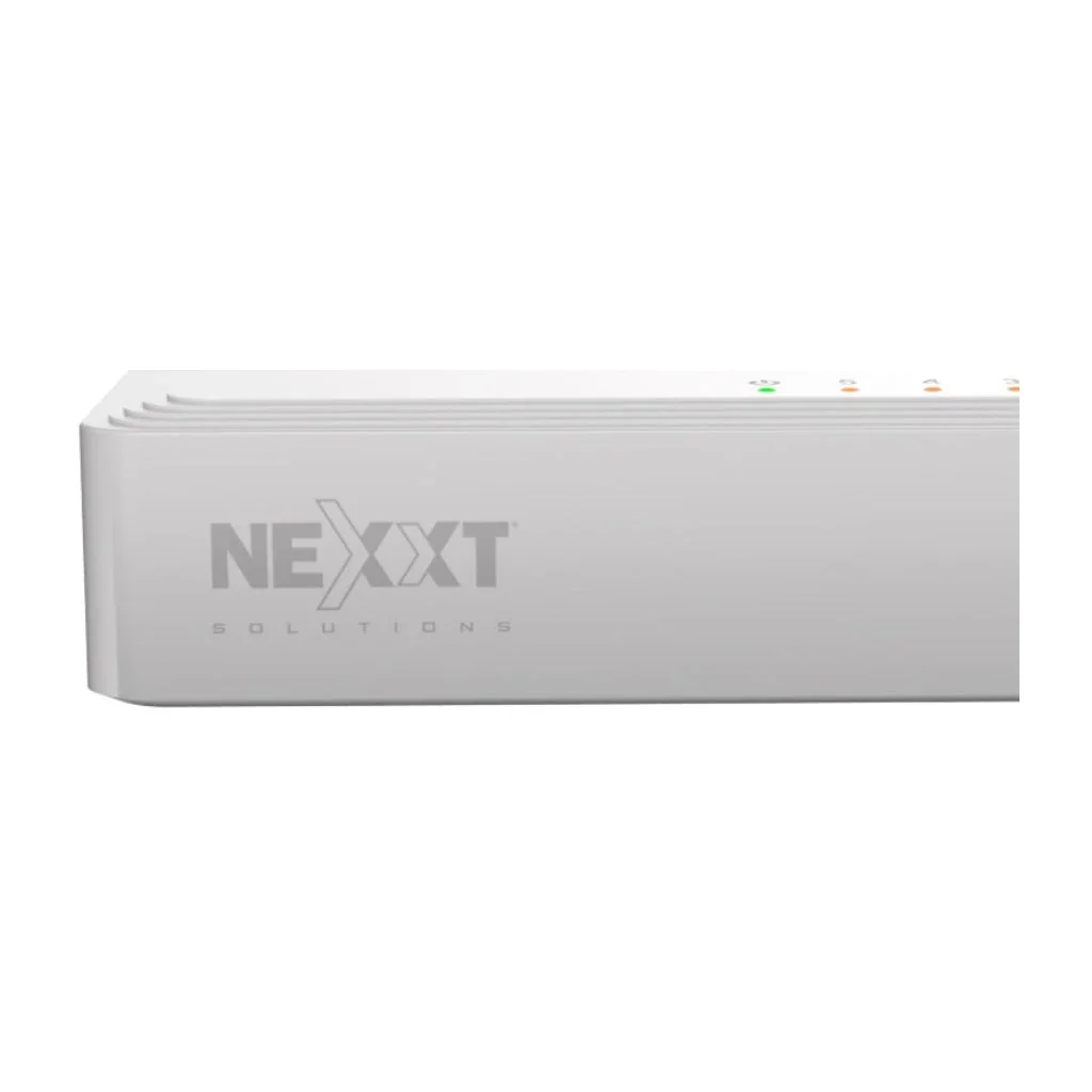 Nexxt Infrastructure - Switch - Gigabit Ethernet - 5 X 10 · 100 · 1000 - 1 Gigabit Ethernet