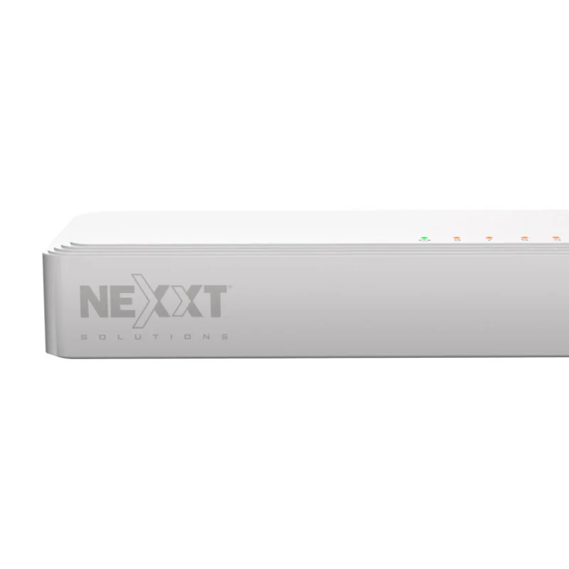 Nexxt Infrastructure - Switch - Gigabit Ethernet - 8 X 10 · 100 · 1000 - 1 Gigabit Ethernet