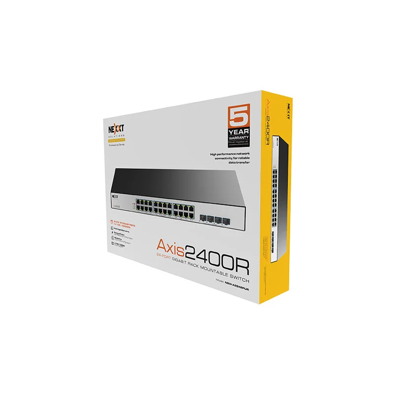 Nexxt Solutions Infrastructure - Switch POE + - Gigabit Ethernet - 24 - 4 Gigabit Sfp