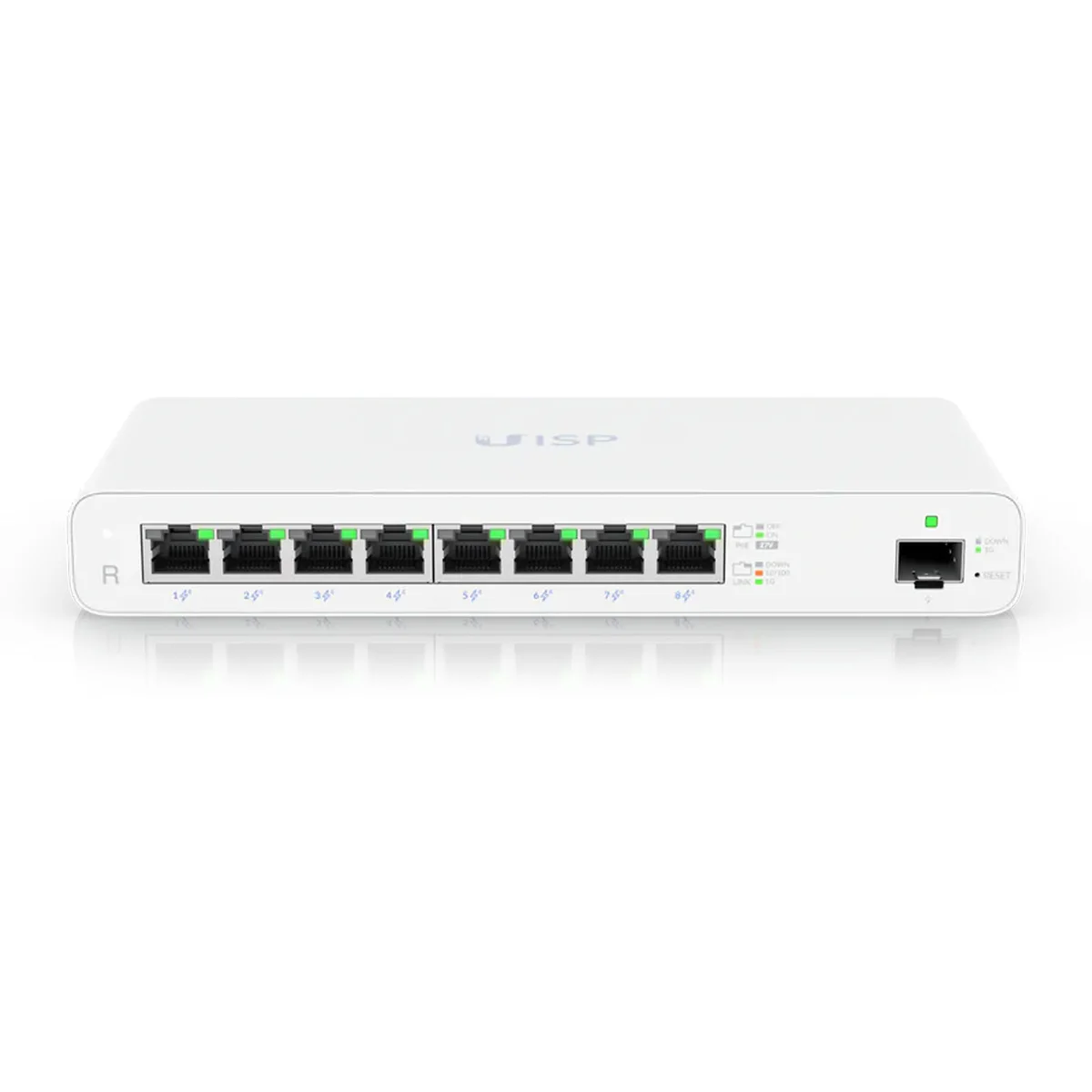 Ubiquiti Uisp Uisp-r - Router Conmutador de 8 Puertos - 1GBE