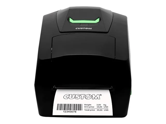 Custom D4 102 - Impresora de Etiquetas - Térmica Directa · Transferencia Térmica - Rollo 11 CM - 203 PPP