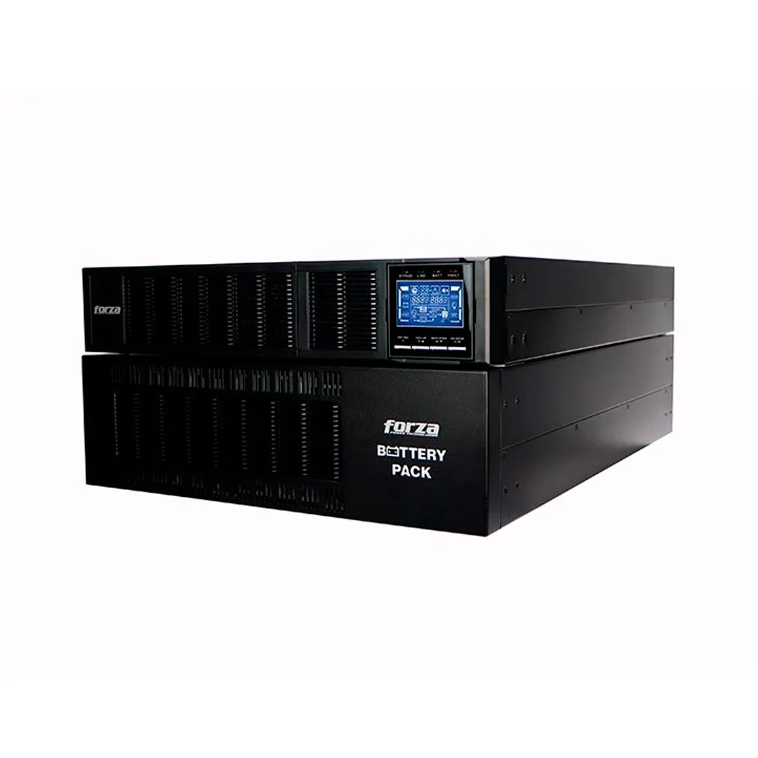 Forza Atlas FDC-206KMR - UPS (montaje en Rack · Externo) - Ac 110-300 V - 6000 Vatios - 6000 VA - 9 Ah